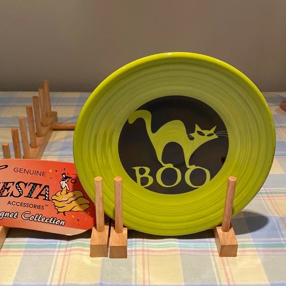 Fiestaware Kitchen Fiestaware Inch Lunch Plate With Cat